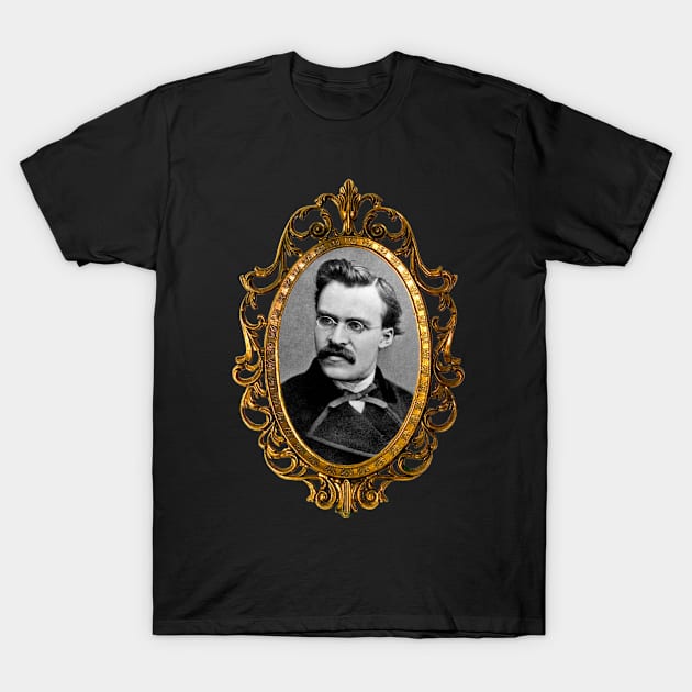 Friedrich Nietzsche T-Shirt by TheLiterarian